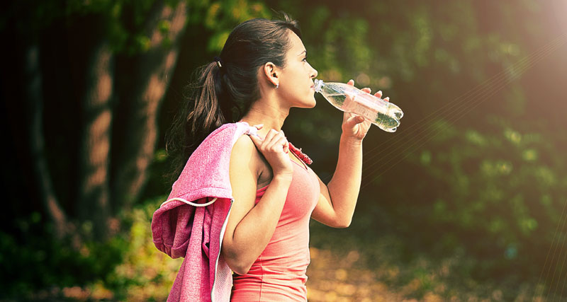 Image of woman at playground